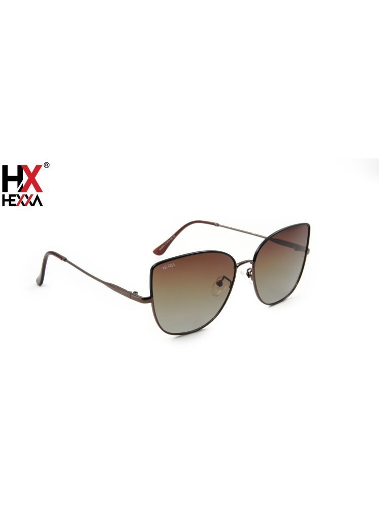     			Hexxa Black Cat Eye Sunglasses ( Pack of 1 )