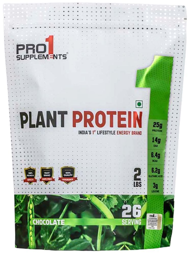     			PRO1 SUPPLEMENTS - Protein Plant Protein Powder ( 907 gm Chocolate )