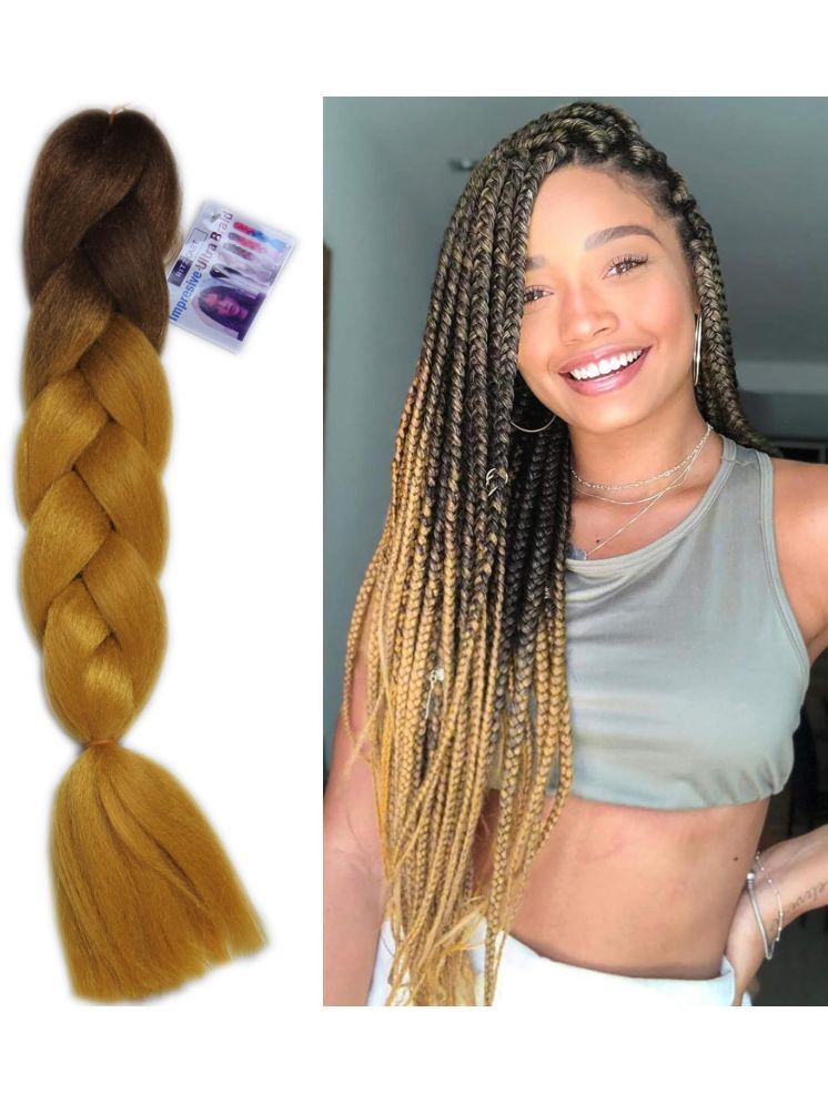     			RITZKART - Yellow Clip In Hair Extension