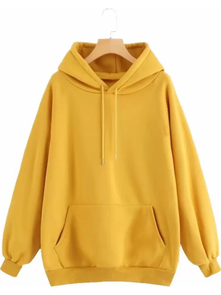     			Unicus Apparel Fleece Women's Hooded Sweatshirt ( Mustard )