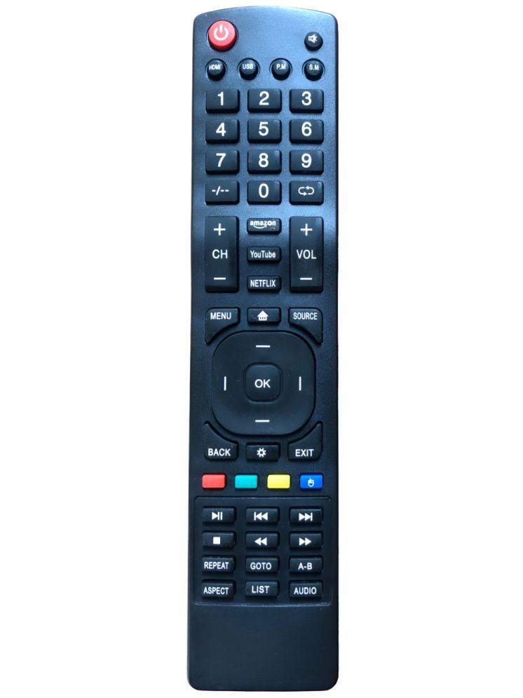     			Upix UP1166 TV Remote Compatible with Dyanora Smart 4K TV