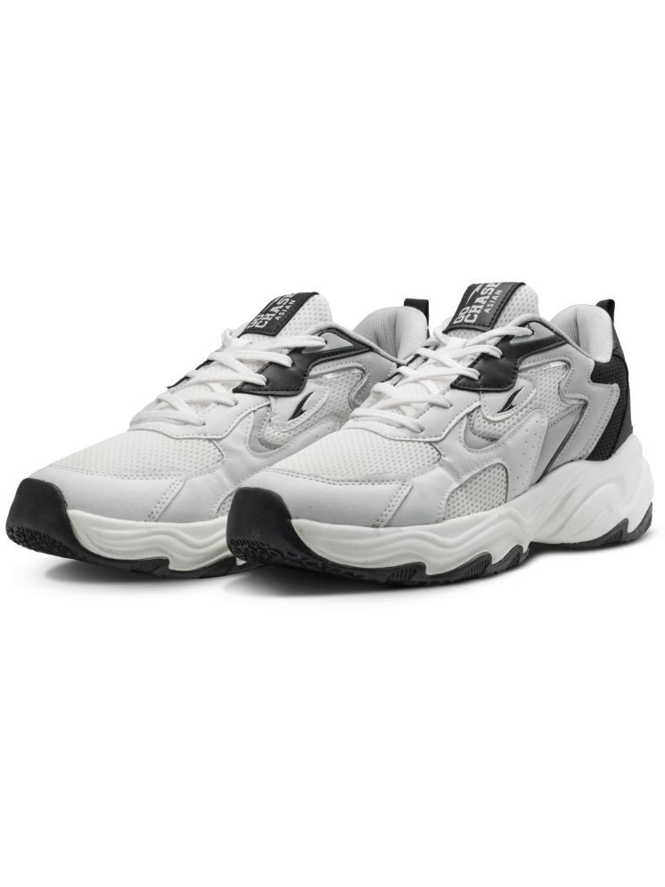     			ASIAN DOMINATOR-03 Light Grey Men's Sports Running Shoes