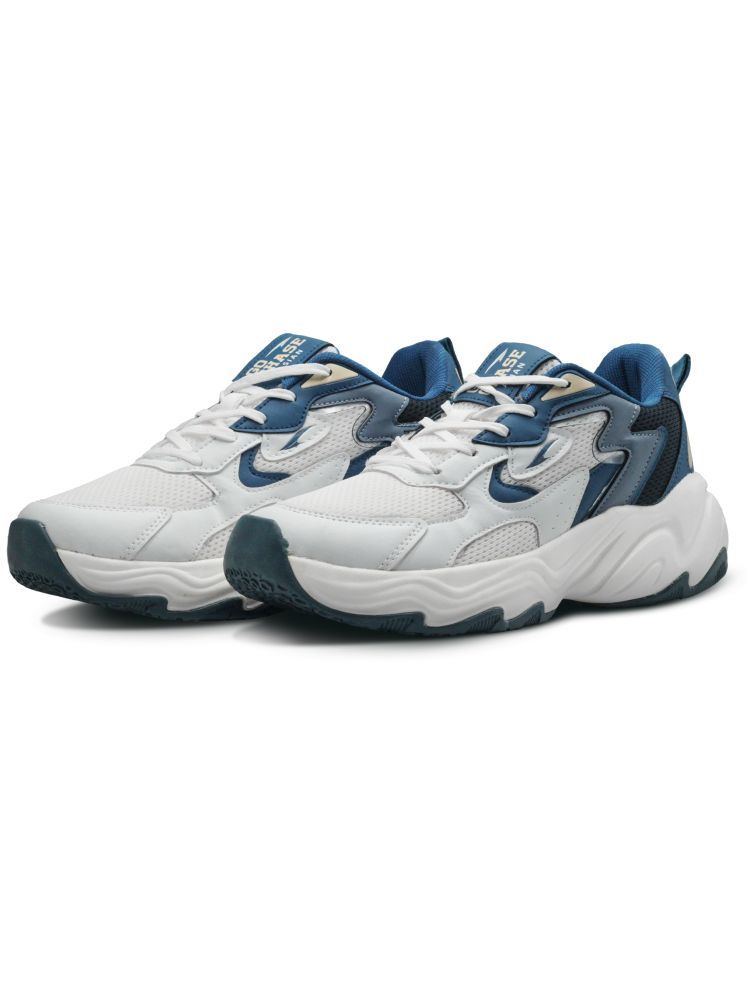     			ASIAN DOMINATOR-03 White Men's Sports Running Shoes