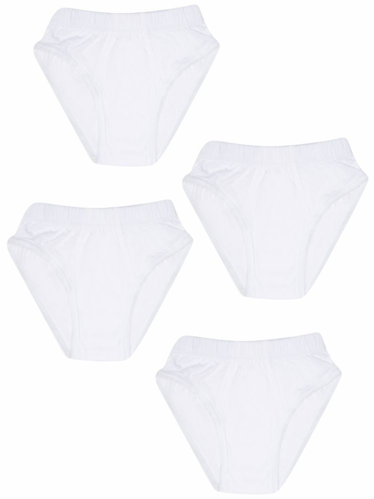     			Bodycare Pack of 4 Boys Cotton Blend Briefs ( White )