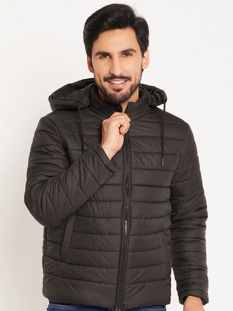     			VERO MODERNO Polyester Men's Puffer Jacket - Black ( Pack of 1 )