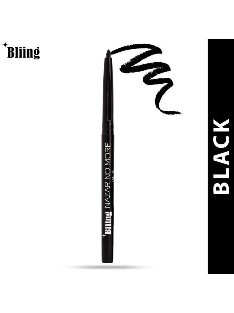     			Bliing Black Matte Kajal 35 g Stick ( Pack of 1 )