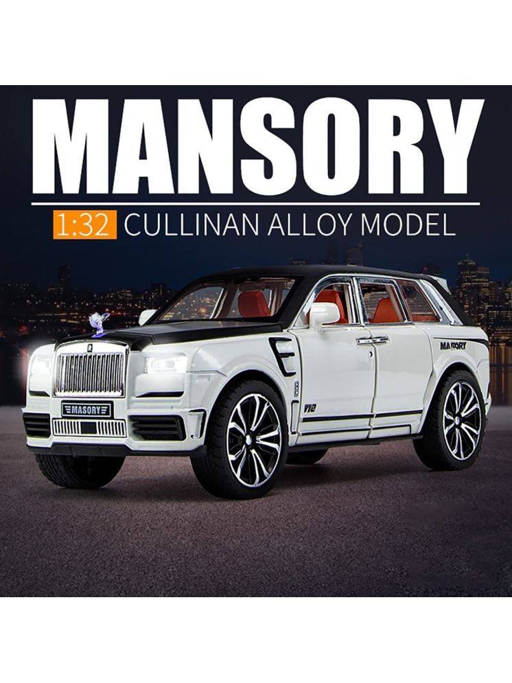     			PANSHUB 1:32 RR Cullinan Massory Metal Alloy Pull Back Car Diecast with Lights and Music,Decorative,Mini Vehicles Toys for Kids,Young Gifts for All Age Boys and Girls