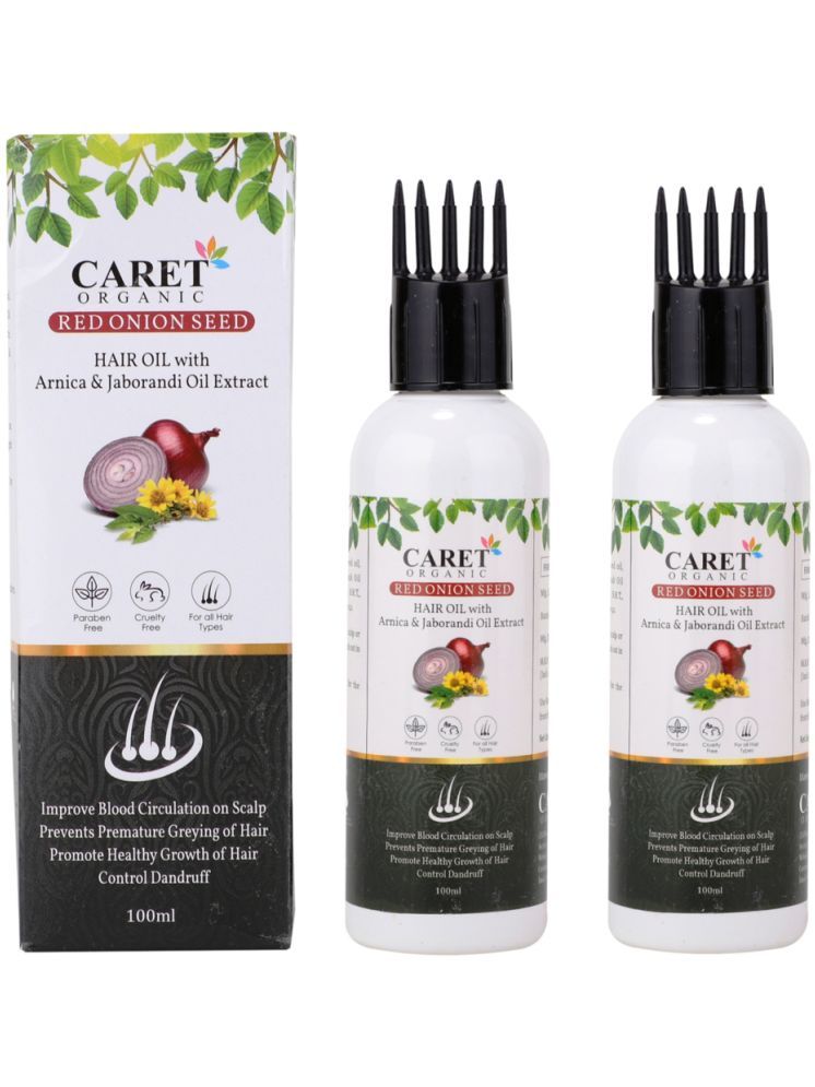     			Caret Organic Nourishment Onion Oil 200 ml ( Pack of 2 )