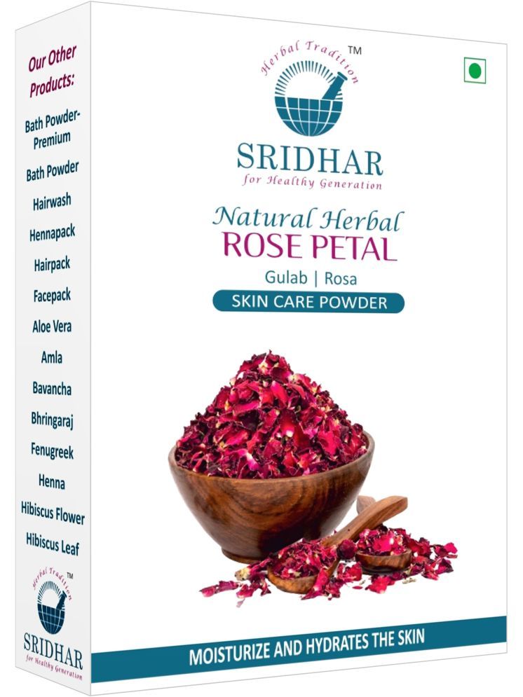     			SRIDHAR NATURAL HERBAL ROSE PETAL 200 GRAM