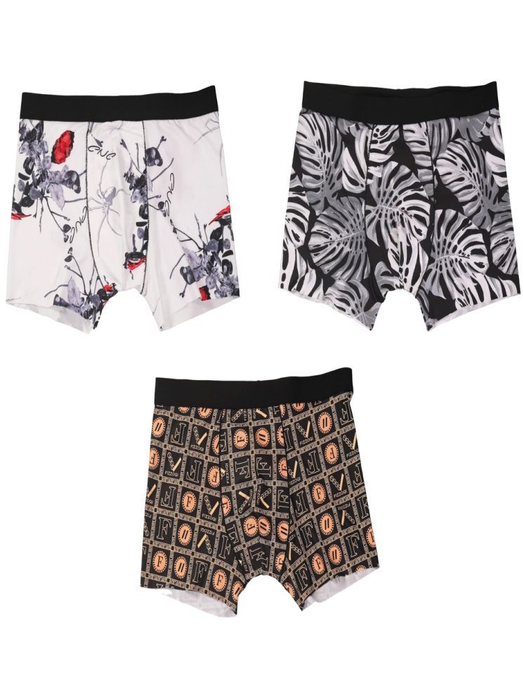     			Vividvibe Pack of 3 Nylon Men's Trunks ( Multicolor11 ) Trunk