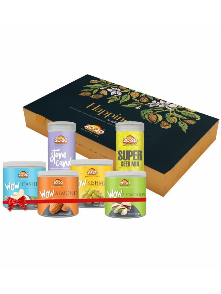     			20-20 Dry Fruits Mixed Nuts Gift Box 680 g