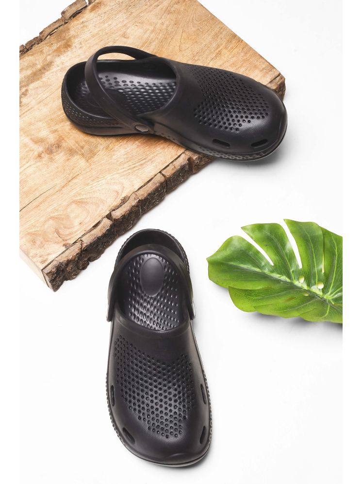     			Bersache Black Men's Daily Slipper