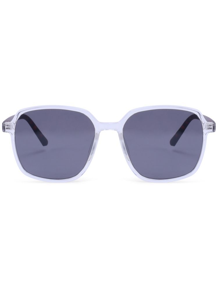     			Hexxa White Oversized Sunglasses ( Pack of 1 )