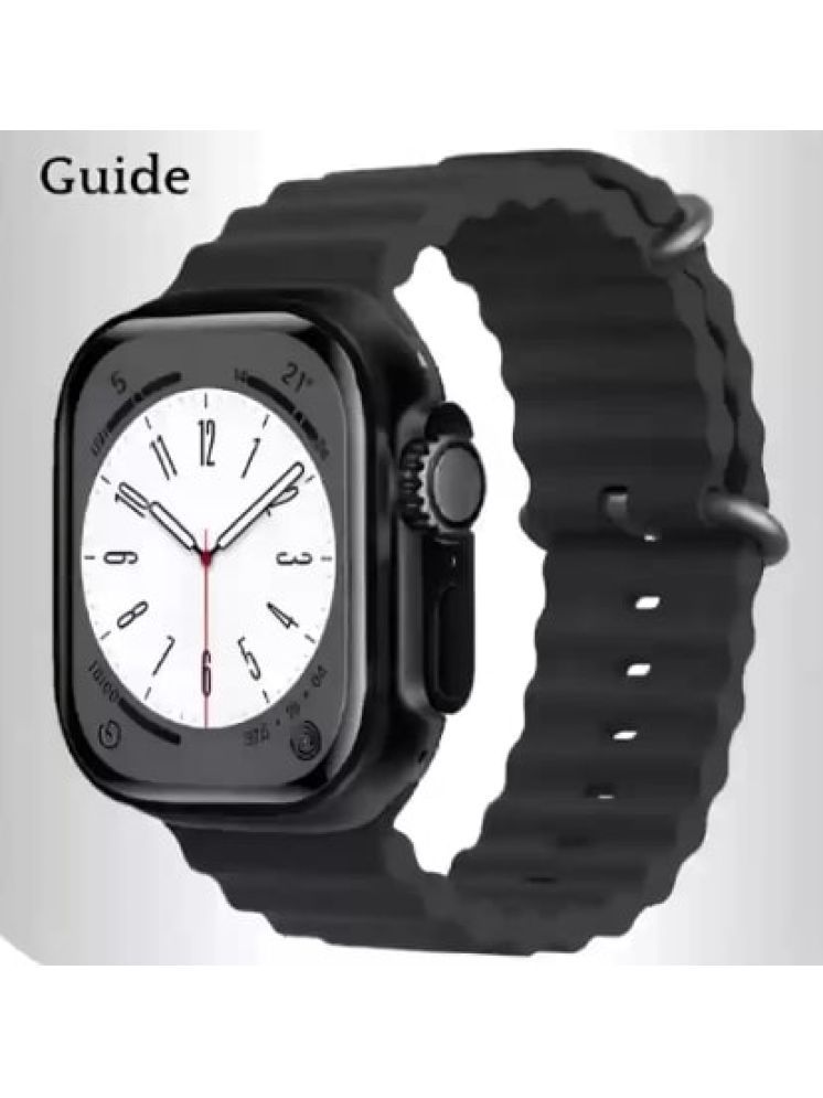     			Jarurati Store T800 Ultra BT calling Smartwatch Black Smart Watch