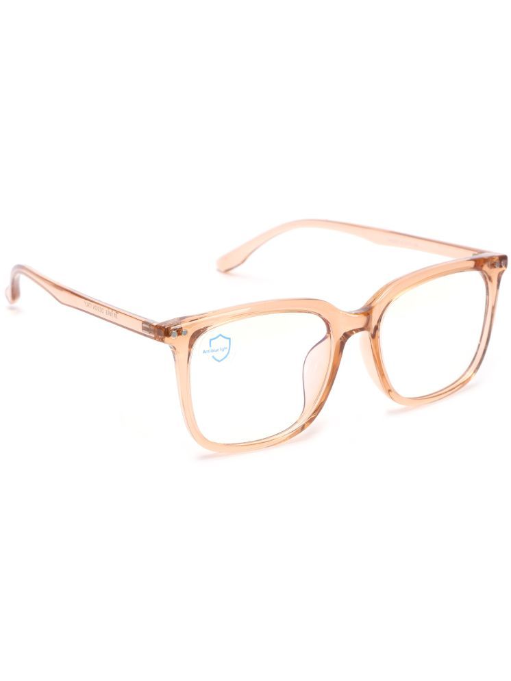     			Hexxa Brown Rectangular Eyeglass Frame ( Pack of 1 )