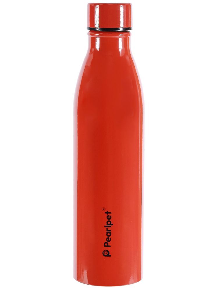     			PearlPet Swiss Bottle Red Stainless Steel Water Bottle 1000 mL ( Set of 1 )