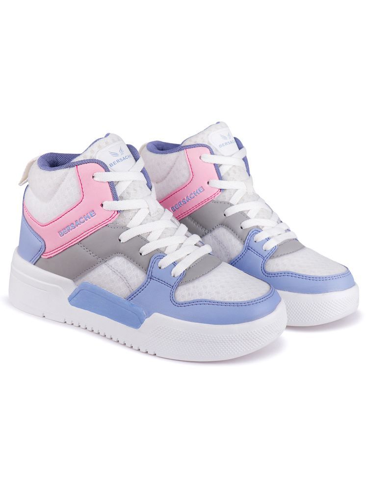     			Bersache White Women's Sneakers