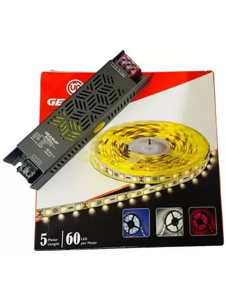     			Gearup White 5Mtr LED Strip ( Pack of 1 )