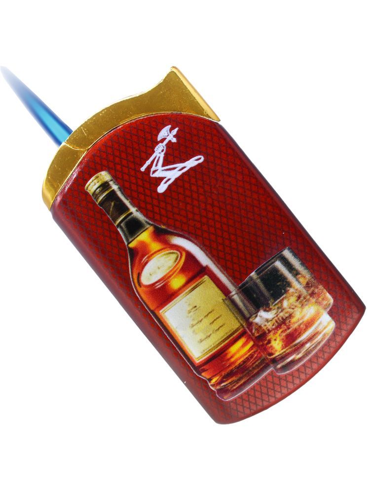     			JMALL Red Aluminium Cigarette Lighter ( Pack of 1 )