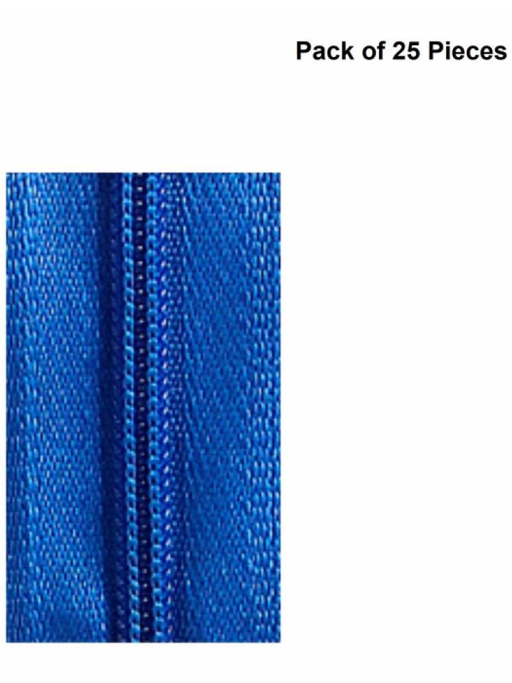     			Jyoti Zipper - CFC Size 3 - Color 25 (25 Zips of 8 Inches) Open-Ended, Ideal for Tailoring, Crafts, Fashion, Dressmaking | Zips Used in Stitching, Sewing, Pants, Bags - Pack of 25 Pieces