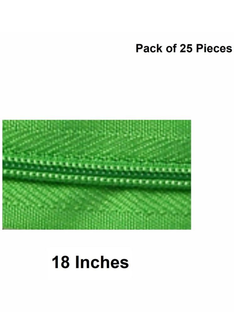     			Jyoti Zipper - Concealed Size 3 - Color 18 (25 Zips of 18 Inches) Open-Ended, Ideal for Tailoring, Crafts, Fashion, Dressmaking | Zips Used in Stitching, Sewing, Pants, Bags - Pack of 25 Pieces