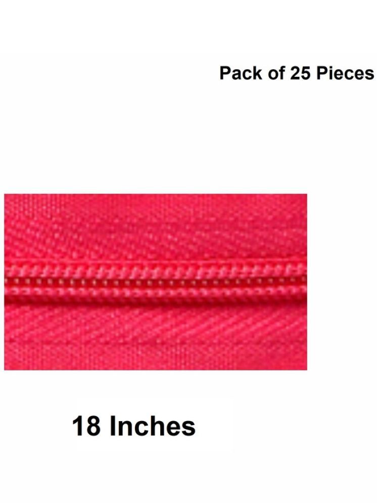     			Jyoti Zipper - Concealed Size 3 - Color 26 (25 Zips of 18 Inches) Open-Ended, Ideal for Tailoring, Crafts, Fashion, Dressmaking | Zips Used in Stitching, Sewing, Pants, Bags - Pack of 25 Pieces