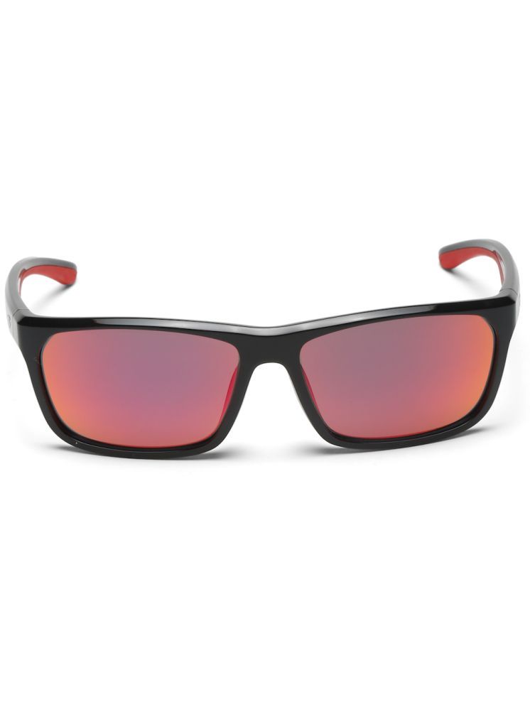     			Sunnies Black Rectangular Sunglasses ( Pack of 1 )