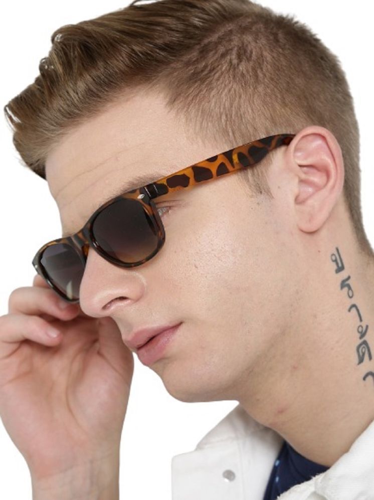     			Sunnies Brown Square Sunglasses ( Pack of 1 )