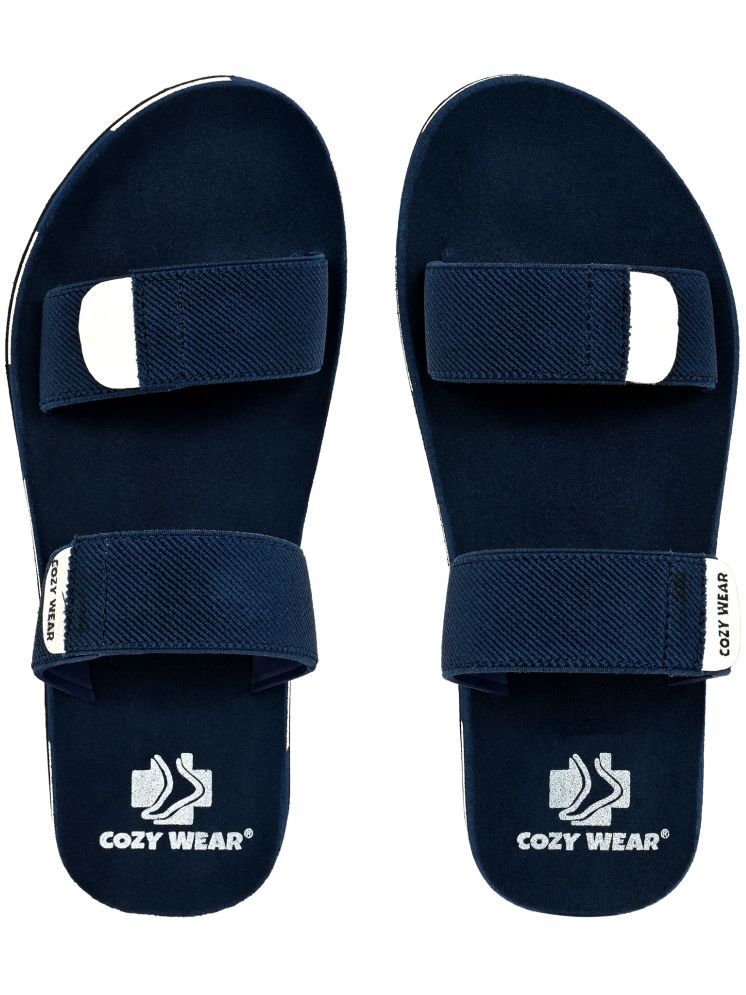     			Cozy Wear Blue Men's Daily Slipper