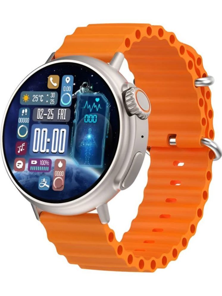     			CreaTeck GT9 Orange Smart Watch