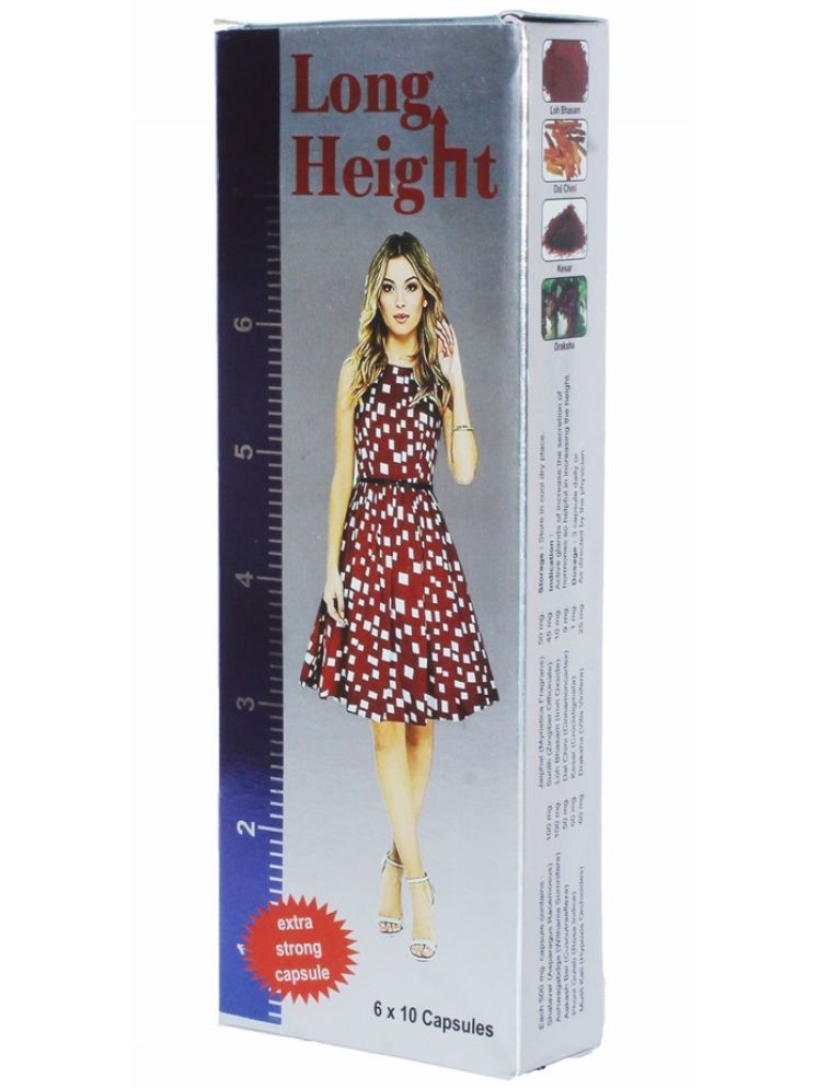     			G & G Pharmacy Long Height (Increase Height Naturally) Capsule 60 no.s Unflavoured