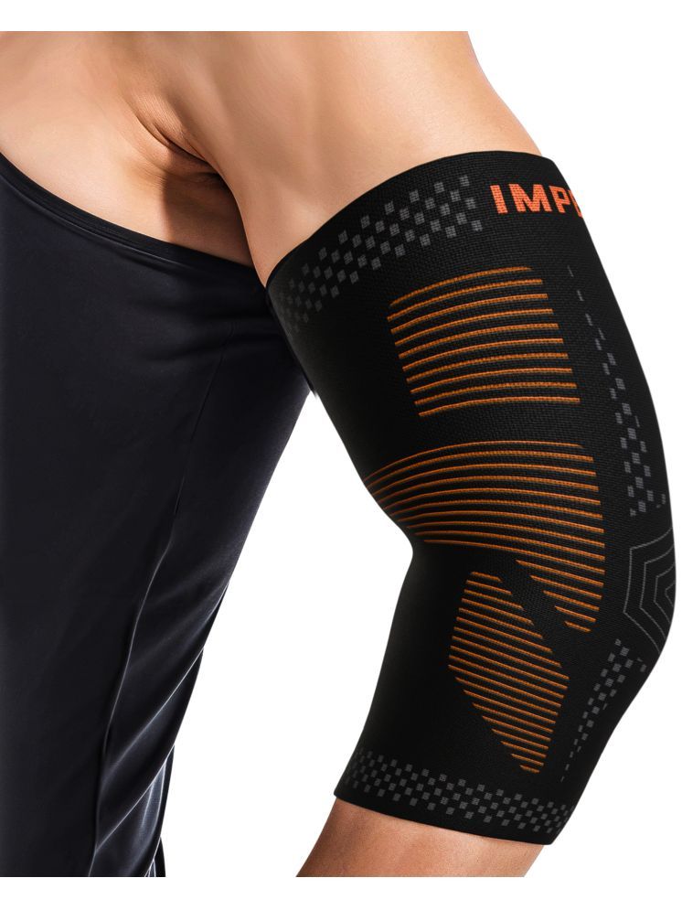     			Impetus Black Elbow Support ( Pack of 1 )