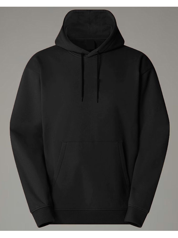     			Lime Cotton Blend Hooded Men's Sweatshirt - Black ( Pack of 1 )