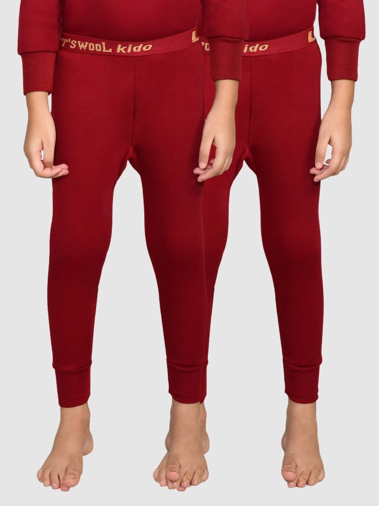     			Lux Cottswool Cotton Blend Thermal Bottom ( Maroon )