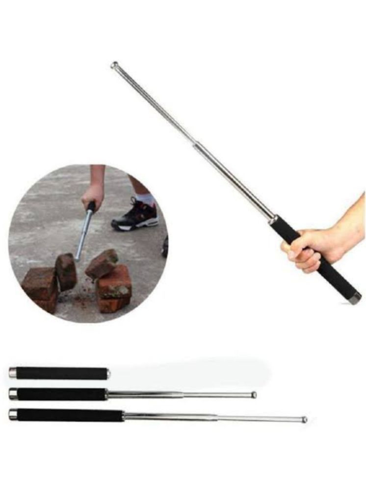     			QitmirMKT Self Defense Stick Rod Safety Survival Camping & Hiking Tool Multi Use Safety Safety Rod ( Pack of 1 )