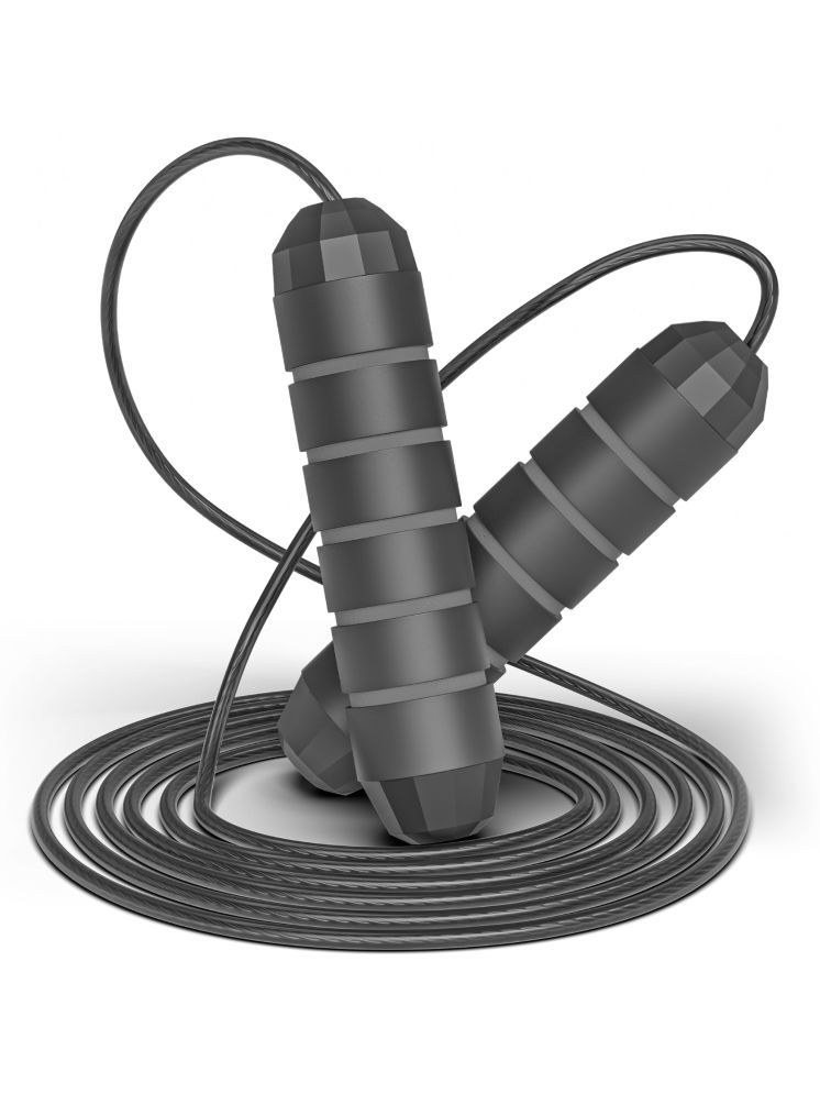     			Impetus Black Skipping Rope ( Pack of 1 )