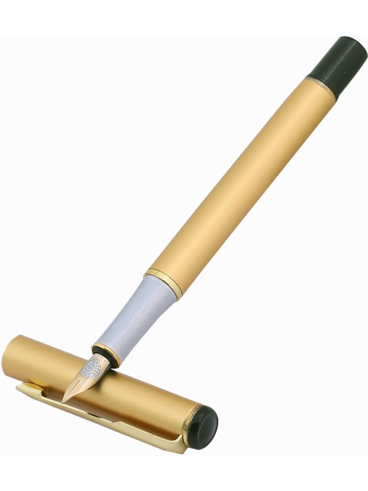     			Krink Gold Fine Line Fountain Pen ( Pack of 1 )