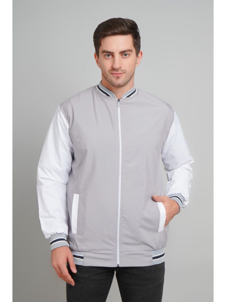     			PPTHEFASHIONHUB Polyester Men's Casual Jacket - Grey ( Pack of 1 )