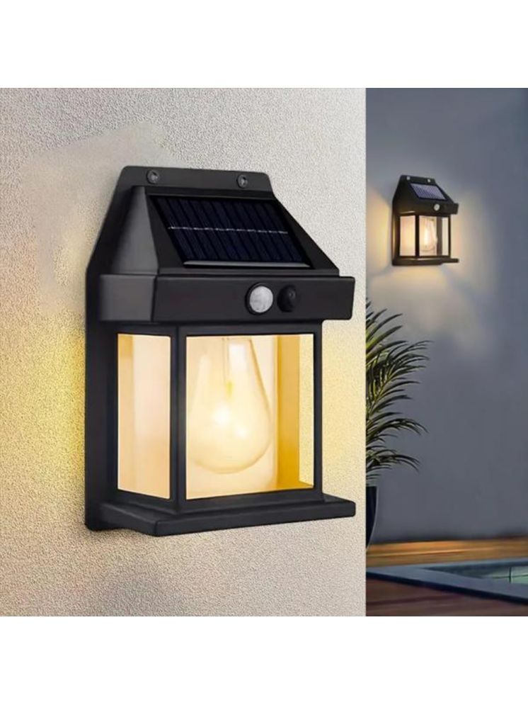     			RRCART 1W Solar Outdoor Wall Light ( Pack of 1 )