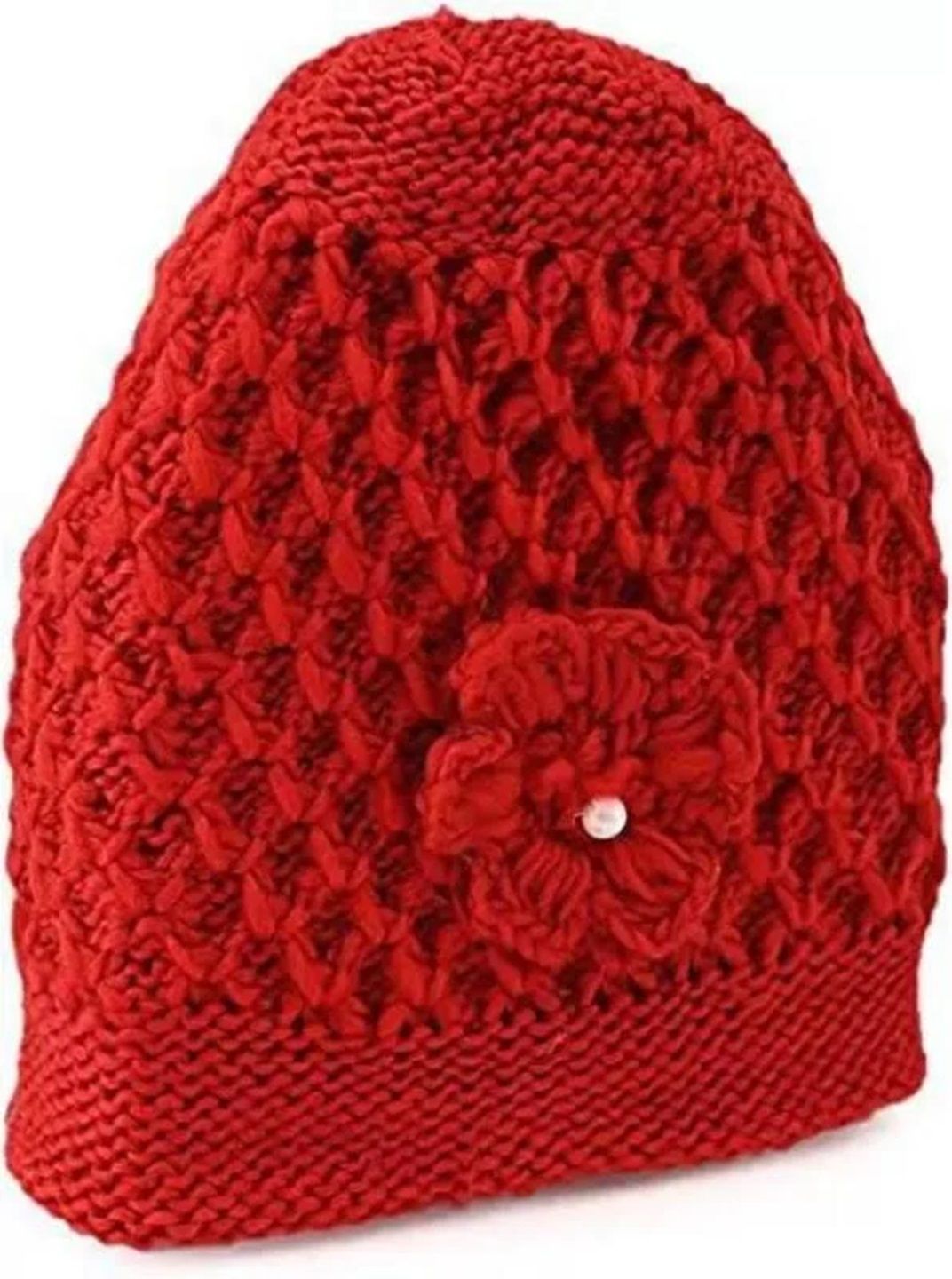     			Tahiro Red Woollen Women's Cap ( Pack of 1 )