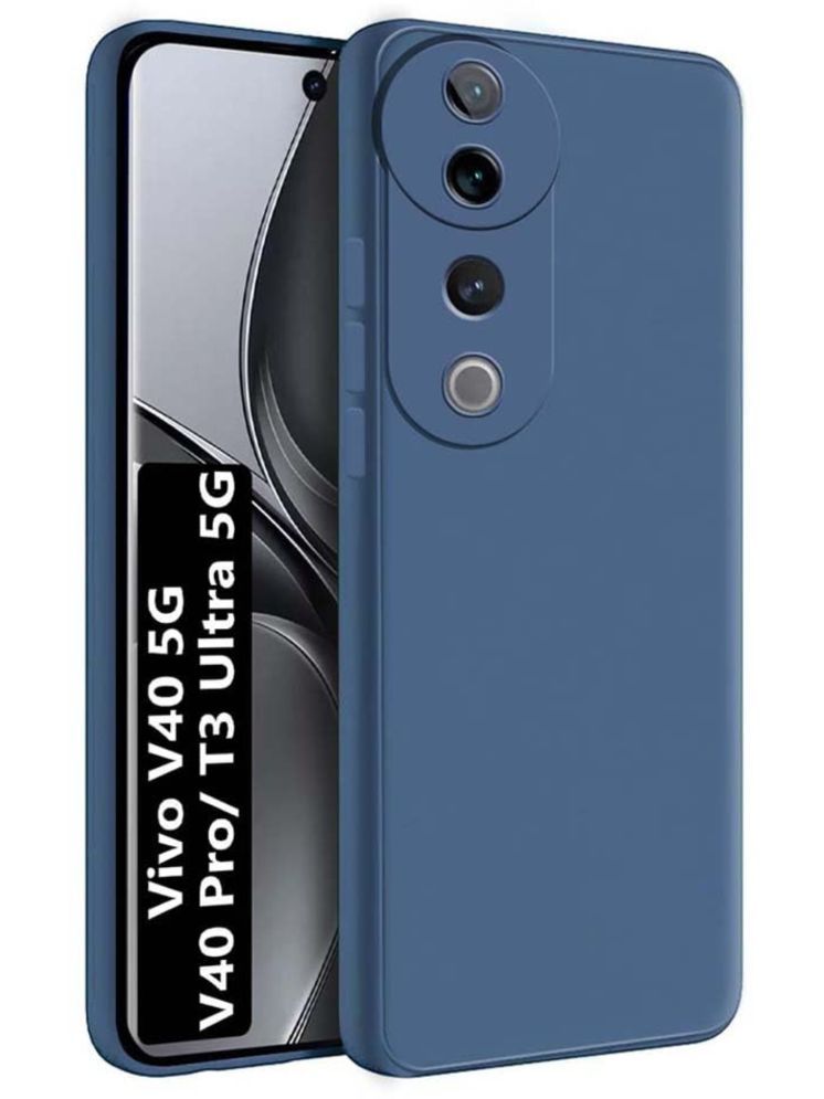     			Case Vault Covers Silicon Soft cases Compatible For Silicon Vivo V40 Pro 5G ( )