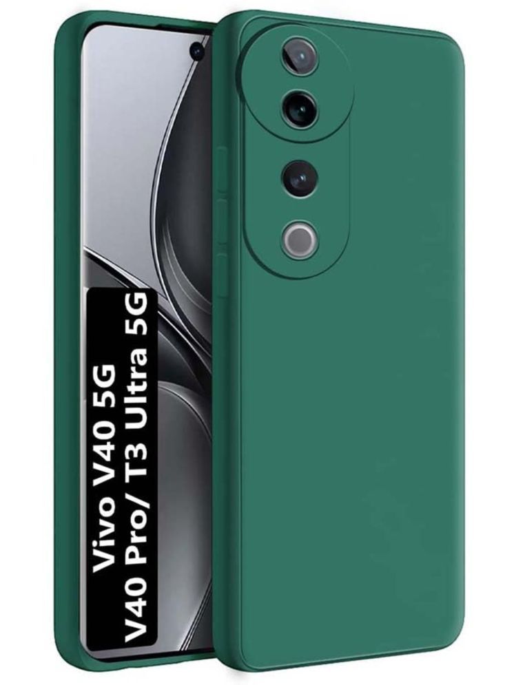     			Case Vault Covers Silicon Soft cases Compatible For Silicon Vivo V40 Pro 5G ( )