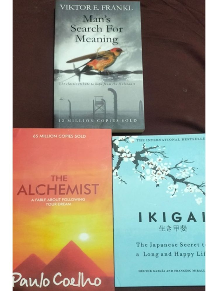     			Combo 3 - Ikigai, The Alchemist & Man's Search for Meaning