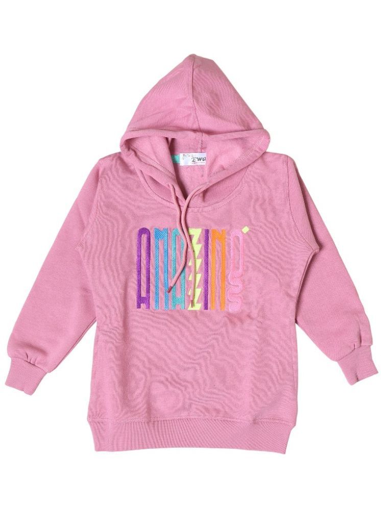     			HeteShe Pack of 1 Baby Girls Fleece Sweatshirt ( Pink )