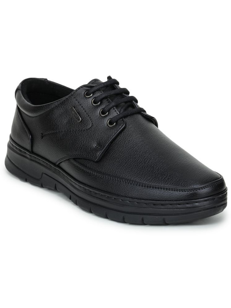     			Liberty Black Men's Derby Formal Shoes