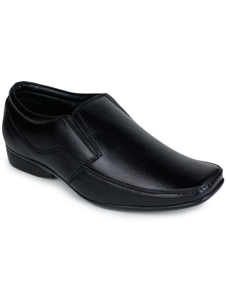     			Liberty Black Men's Slip On Formal Shoes