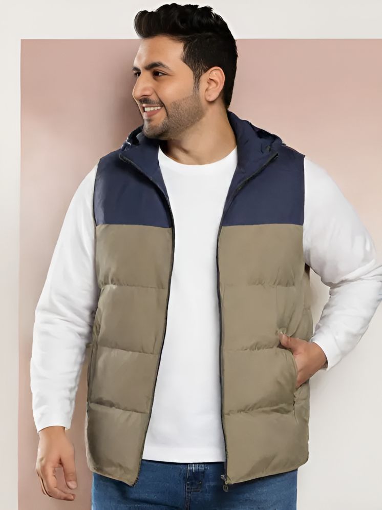     			PLUS PARADISE Polyester Men's Puffer Jacket - Multicolor ( Pack of 1 )