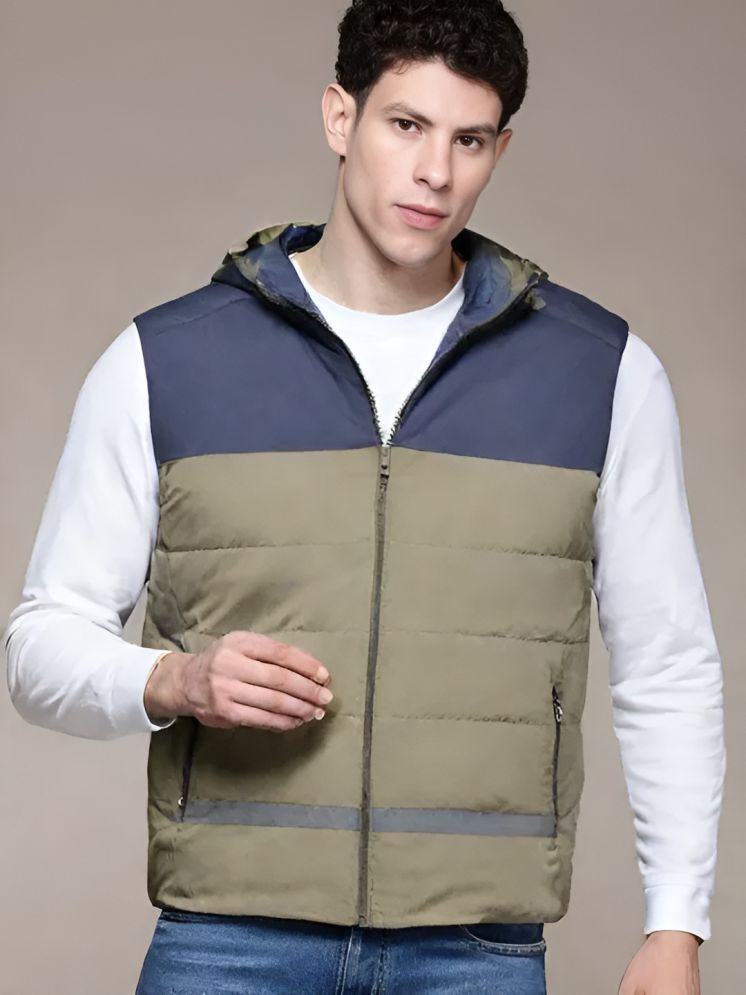     			PPTHEFASHIONHUB Polyester Men's Puffer Jacket - Multicolor ( Pack of 1 )